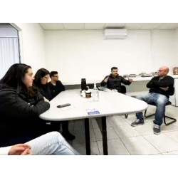 O engenheiro Sergio Cequinel esteve com seus colegas de Campo Largo em debate sobre as demandas do CREA